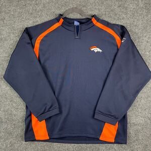 NFL Navy and Orange Sweatshirt